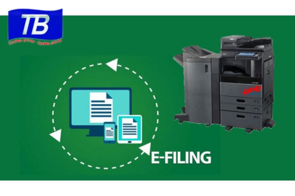 E-Filing trên máy photocopy Toshiba E Studio 280 giúp hỗ trợ và quản lý file hiệu quả