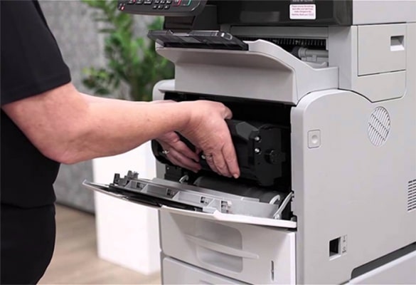 Máy photocopy không in được do sai địa chỉ IP