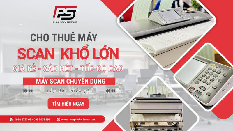 Công ty Phú Sơn bán máy photocopy