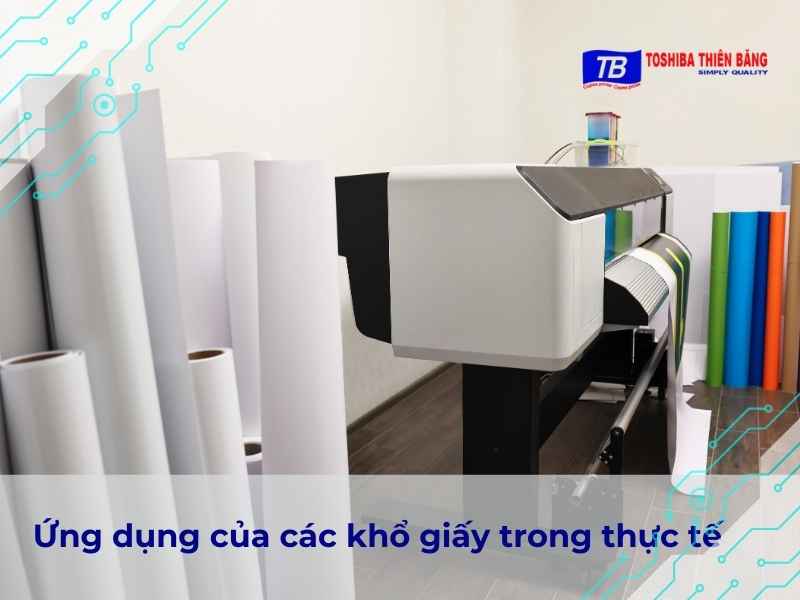 Ứng dụng của các khổ giấy trong thực tế