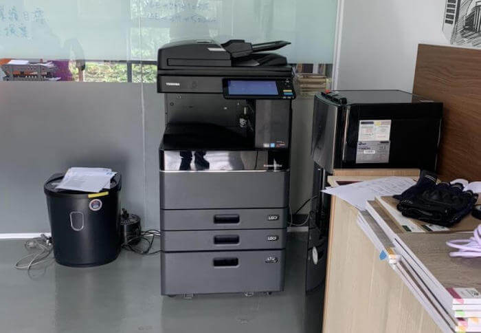 Máy photocopy Toshiba 2508A đang được cho thuê tại Toshiba Thiên Băng.