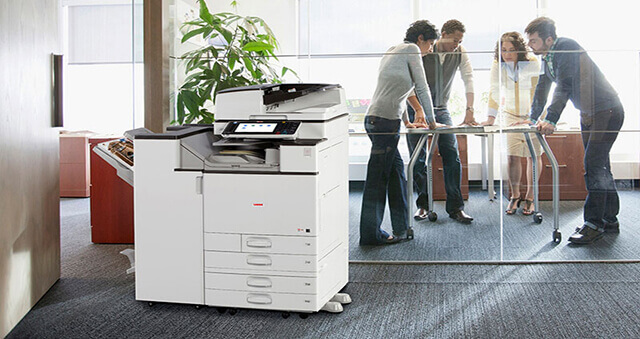 Máy photocopy được sử dụng rộng rãi 