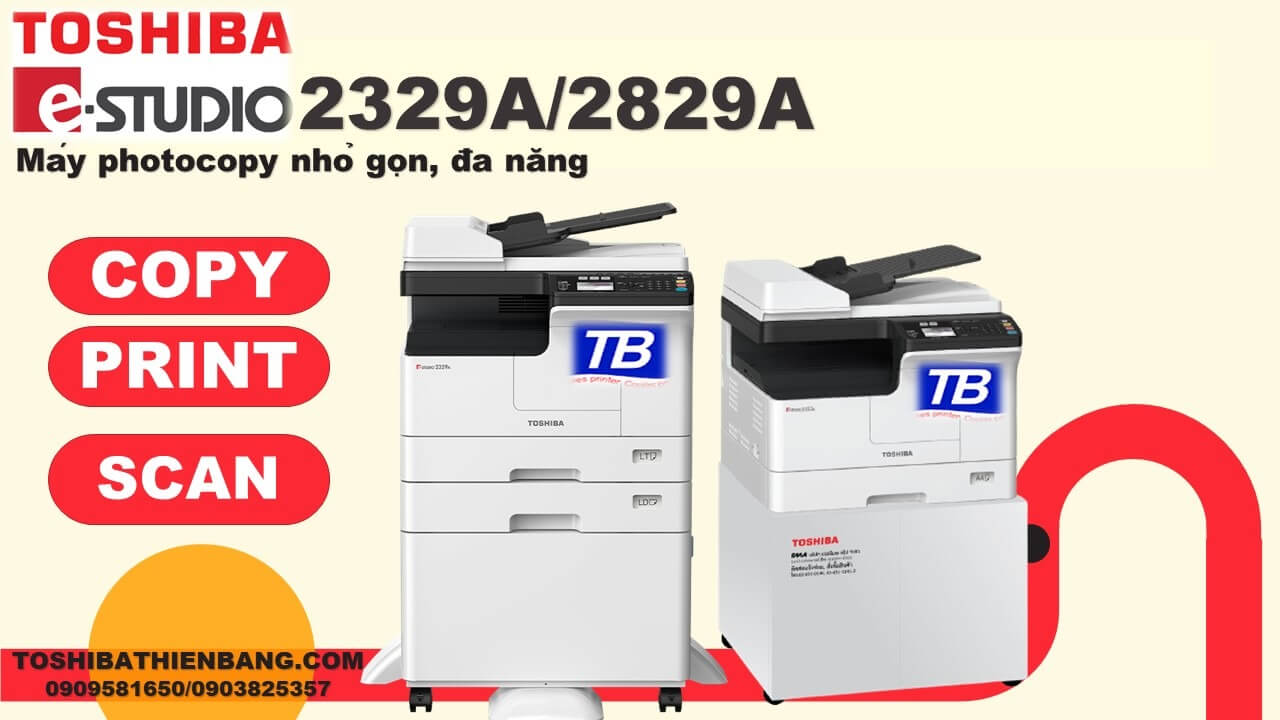 Toshiba Thiên Băng - Dịch vụ cho thuê máy photocopy Bến Tre uy tín, giá tốt