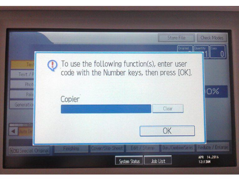 Hướng dẫn tạo User Code Ricoh để quản lý in ấn hiệu quả