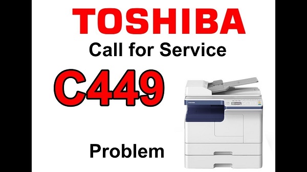 Ảnh: Lỗi C449 máy Photo Toshiba là gì ?