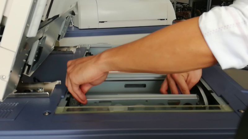 Cụm gương có vai trò cho chất lượng bản in