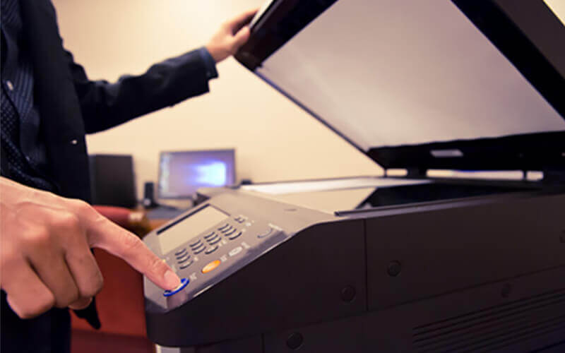 Bật chế độ tiết kiệm máy photocopy