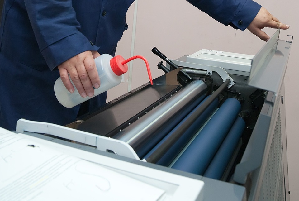 Thiết lập chế độ in phù hợp để tránh lỗi máy photocopy in ra giấy trắng