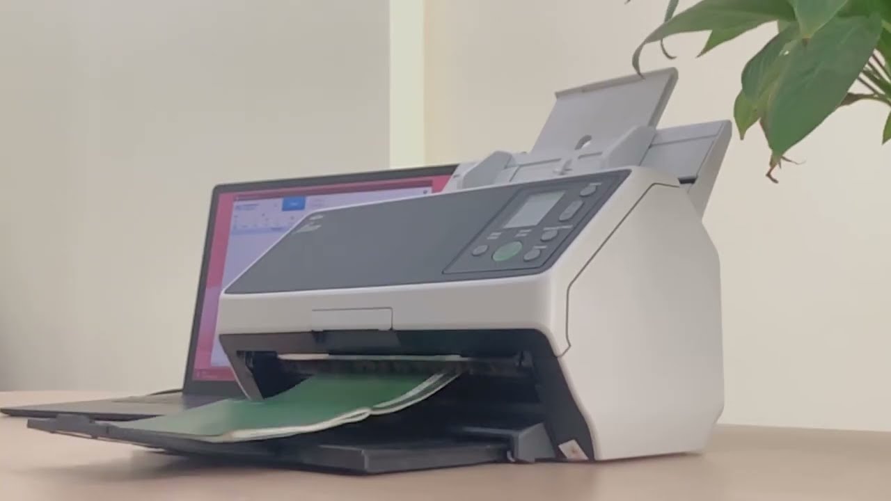 Scan hộ chiếu trên máy HP nhanh chóng
