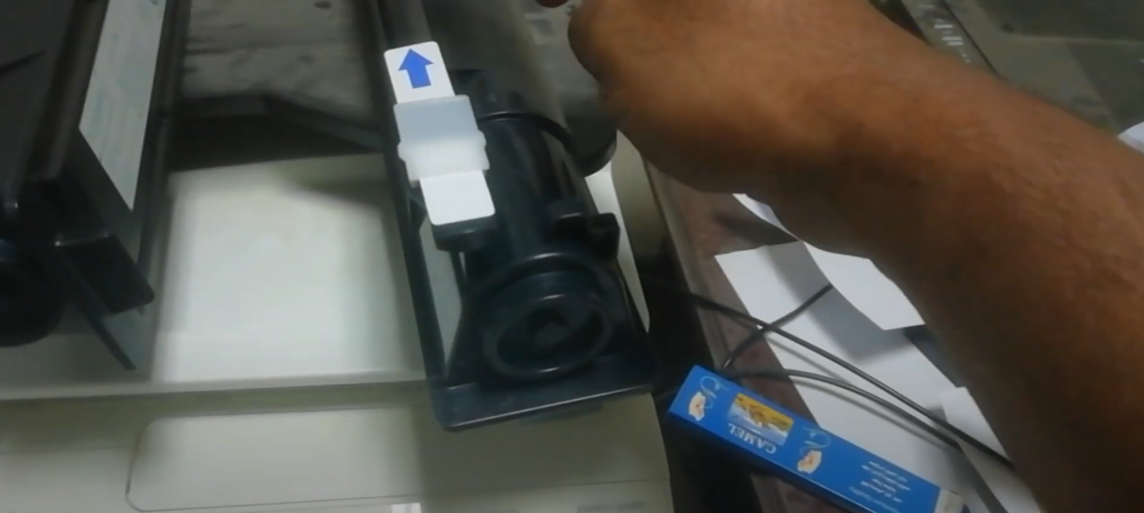 Lắp đặt lại hộp mực