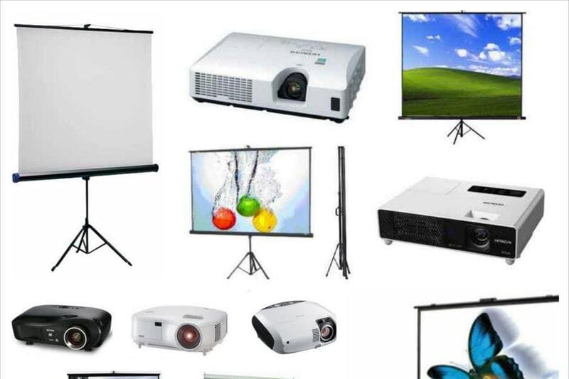 Máy Chiếu, Màn Hình – Thiết Bị Trình Chiếu Họp & Đào Tạo