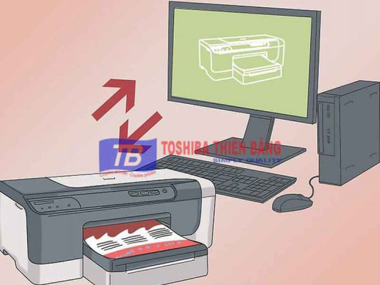 Một số lỗi khi kết nối máy tính với máy photocopy