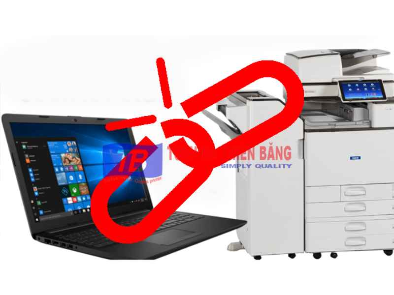 Một số lỗi thường gặp khi kết nối máy tính với máy photocopy