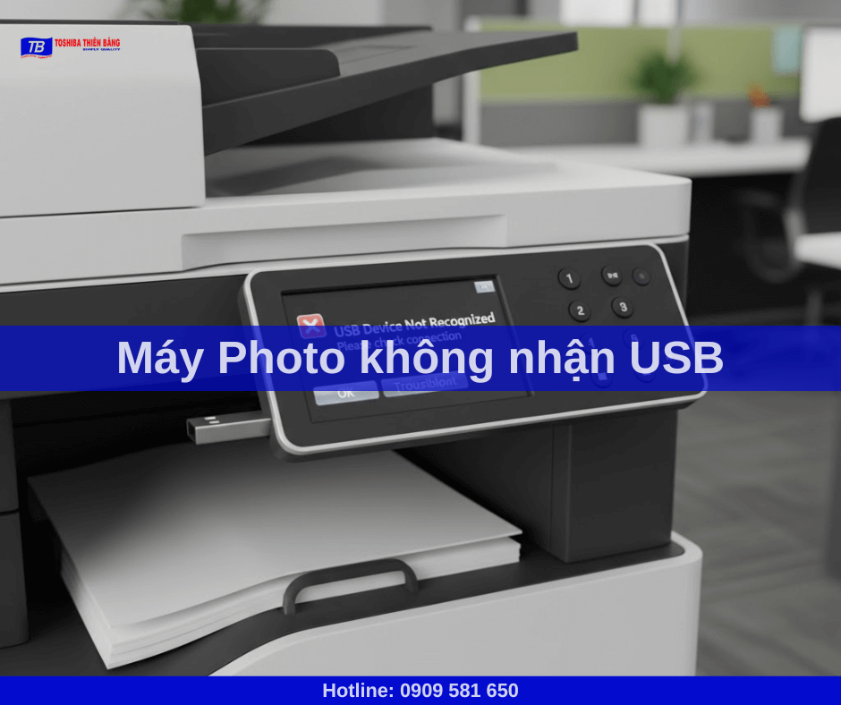 Tổng quan về máy photocopy không nhận USB