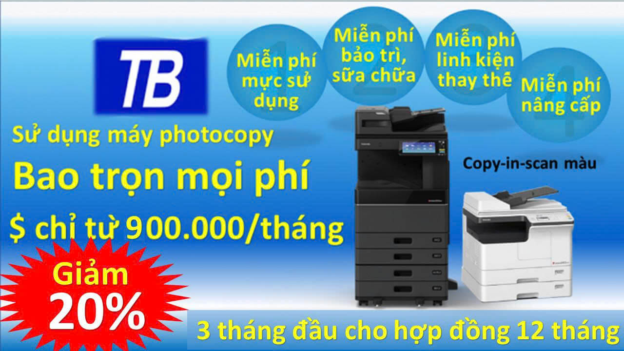 Toshiba Thiên Băng – đơn vị chuyên cung cấp và cho thuê máy photocopy giá rẻ chính hãng
