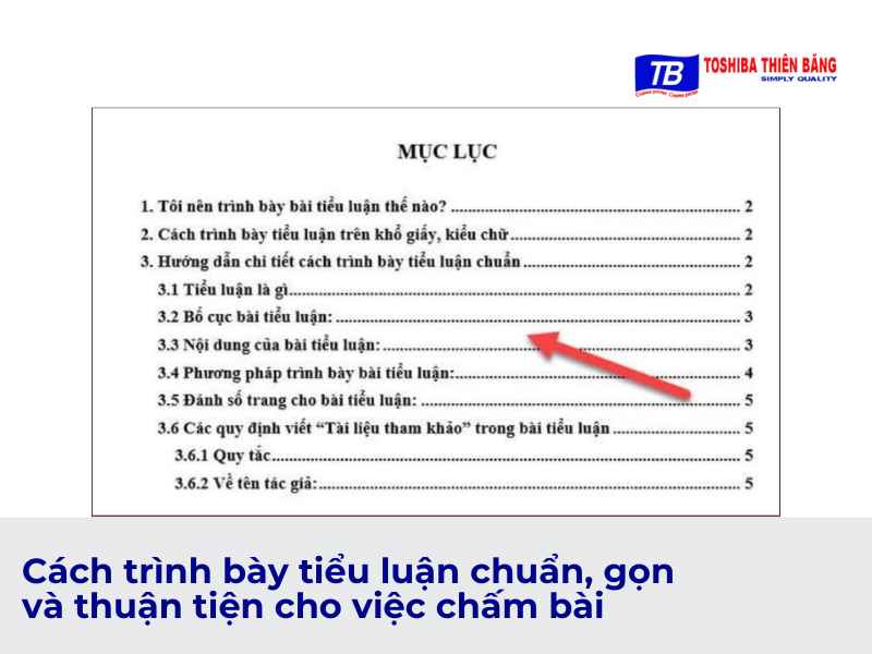 Lựa chọn font chữ và cỡ chữ phù hợp