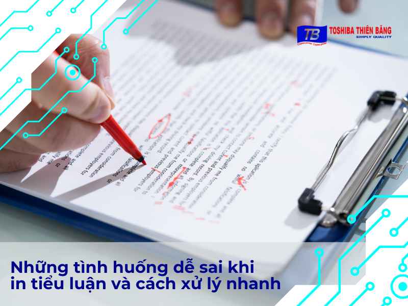 Những tình huống dễ sai khi làm tiểu luận