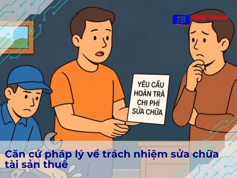 Căn cứ pháp lý về trách nhiệm sửa chữa tài sản thuê
