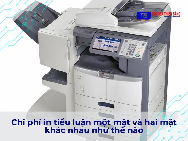 Chi phí in tiểu luận một mặt và hai mặt khác nhau như thế nào